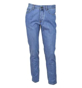 BSETTECENTO uomo jeans cinque tasche blu denim slim fit BOB 5053 119